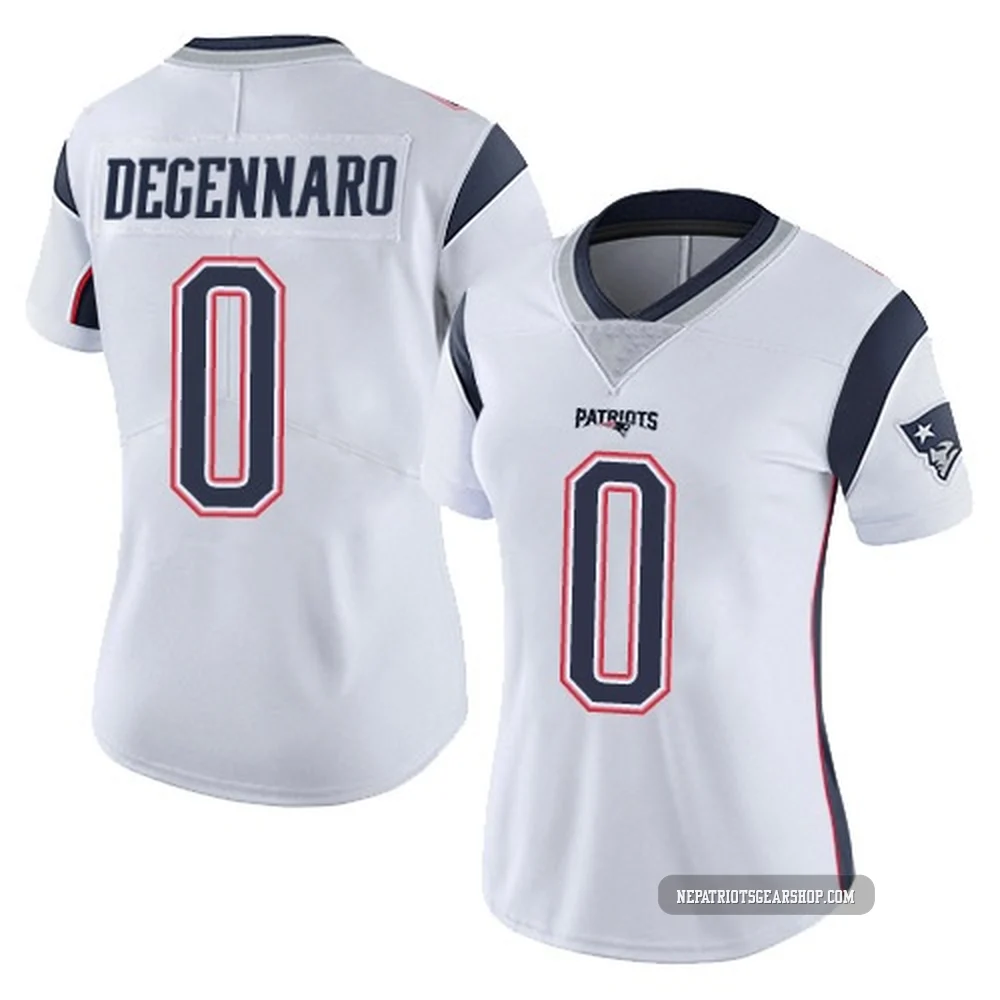 Nick DeGennaro ＃0 New England Patriots Limited Vapor Untouchable Jersey - Women's White