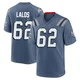 Niko Lalos ＃62 New England Patriots Game Storm 2025 Rivalries Collection Jersey - Youth Blue