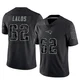 Niko Lalos ＃62 New England Patriots Limited Reflective Jersey - Youth Black