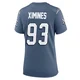 Oshane Ximines ＃93 New England Patriots Game Storm 2025 Rivalries Collection Jersey - Women's Blue