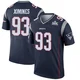 Oshane Ximines ＃93 New England Patriots Legend Super Bowl LX Patch Jersey - Youth Navy