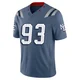 Oshane Ximines ＃93 New England Patriots Limited Storm 2025 Rivalries Collection Jersey - Men's Blue