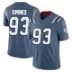 Oshane Ximines ＃93 New England Patriots Limited Storm 2025 Rivalries Collection Jersey - Youth Blue