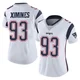 Oshane Ximines ＃93 New England Patriots Limited Vapor Untouchable Jersey - Women's White