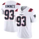 Oshane Ximines ＃93 New England Patriots Limited Vapor Untouchable Jersey - Youth White