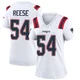 Otis Reese ＃54 New England Patriots Game Jersey - Women's White