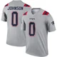 Patrick Johnson ＃0 New England Patriots Legend Inverted Jersey - Men's Gray