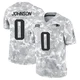 Patrick Johnson ＃0 New England Patriots Limited 2024 Salute to Service Jersey - Youth Arctic Camo