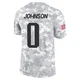 Patrick Johnson ＃0 New England Patriots Limited 2024 Salute to Service Jersey - Youth Arctic Camo