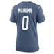 Peter Manuma ＃0 New England Patriots Game Storm 2025 Rivalries Collection Jersey - Women's Blue