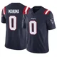 Peter Manuma ＃0 New England Patriots Limited Vapor F.U.S.E. Jersey - Men's Navy