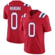 Peter Manuma ＃0 New England Patriots Limited Vapor Untouchable Alternate Jersey - Men's Red