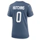 Quintayvious Hutchins ＃0 New England Patriots Game Storm 2025 Rivalries Collection Jersey - Women's Blue