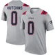 Quintayvious Hutchins ＃0 New England Patriots Legend Inverted Jersey - Men's Gray
