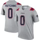 Quintayvious Hutchins ＃0 New England Patriots Legend Inverted Jersey - Youth Gray