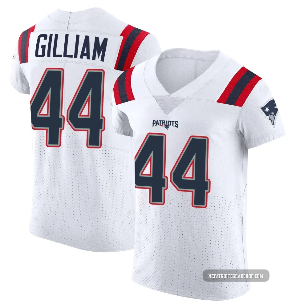 Reggie Gilliam ＃44 New England Patriots Elite Vapor Untouchable Jersey - Men's White