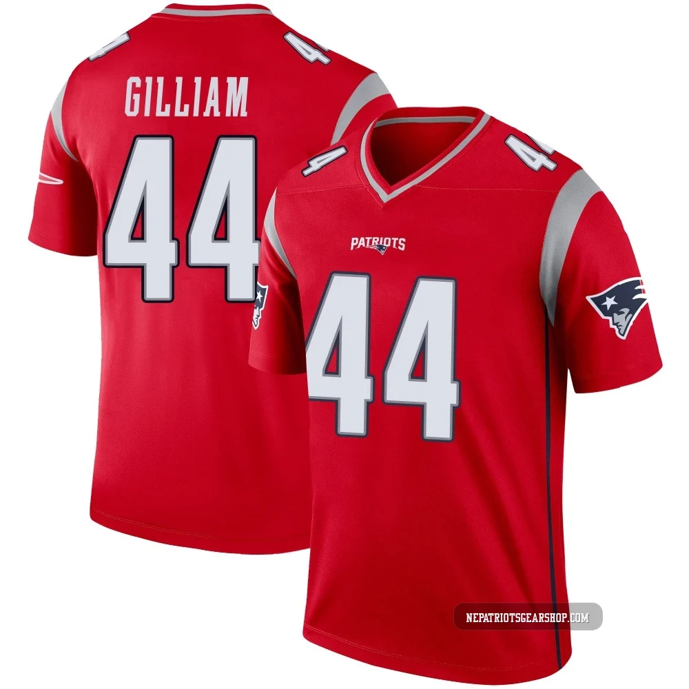 Reggie Gilliam ＃44 New England Patriots Legend Inverted Jersey - Men's Red
