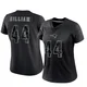 Reggie Gilliam ＃44 New England Patriots Limited Reflective Jersey - Women's Black