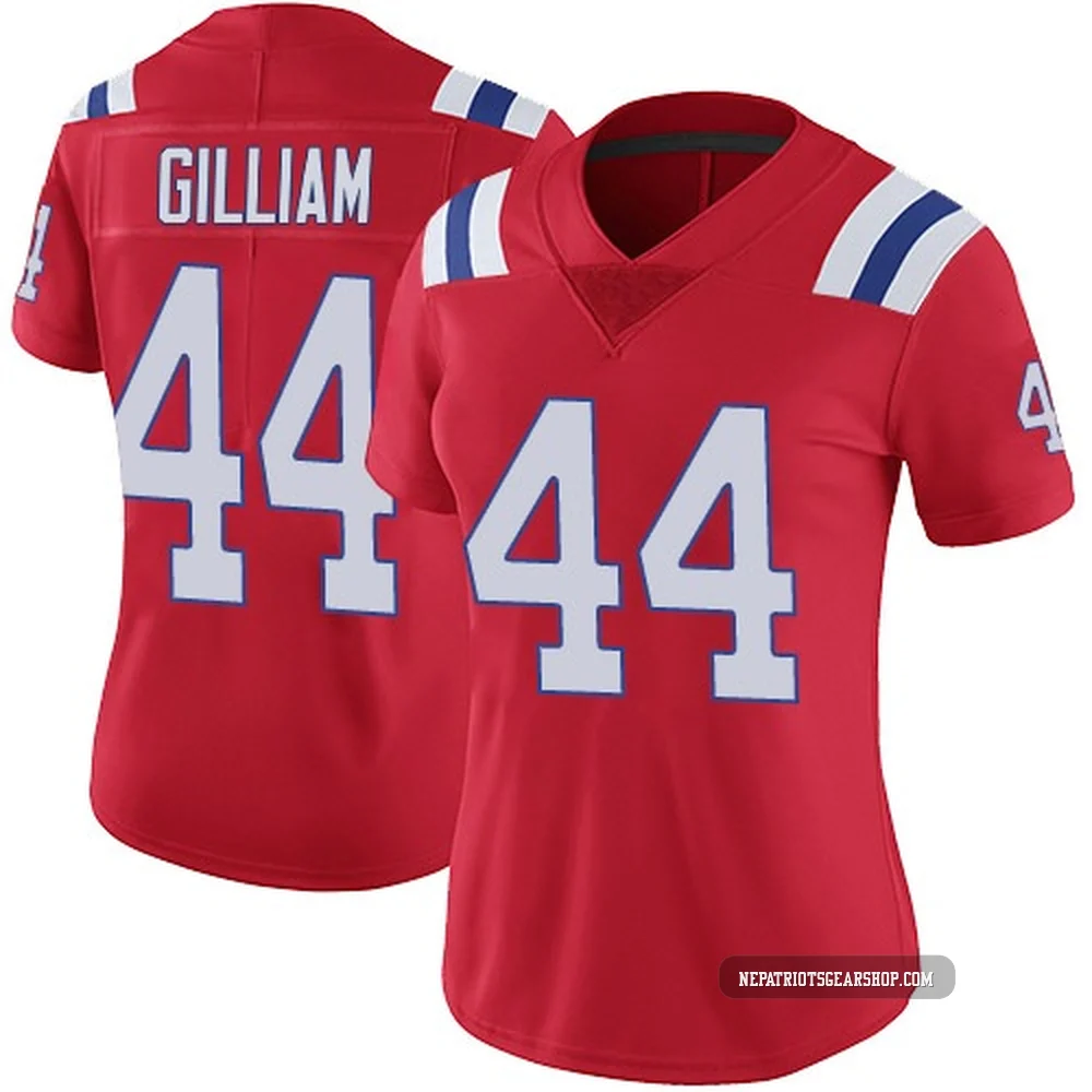 Reggie Gilliam ＃44 New England Patriots Limited Vapor Untouchable Alternate Jersey - Women's Red