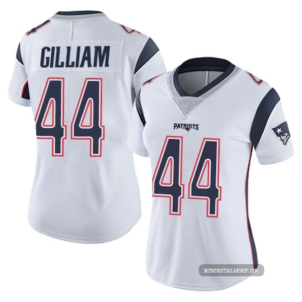 Reggie Gilliam ＃44 New England Patriots Limited Vapor Untouchable Jersey - Women's White