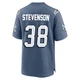 Rhamondre Stevenson ＃38 New England Patriots Game Storm 2025 Rivalries Collection Jersey - Men's Blue
