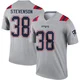 Rhamondre Stevenson ＃38 New England Patriots Legend Inverted Jersey - Men's Gray