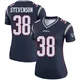 Rhamondre Stevenson ＃38 New England Patriots Legend Jersey - Women's Navy