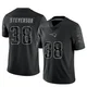 Rhamondre Stevenson ＃38 New England Patriots Limited Reflective Jersey - Men's Black
