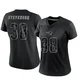 Rhamondre Stevenson ＃38 New England Patriots Limited Reflective Jersey - Women's Black