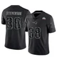Rhamondre Stevenson ＃38 New England Patriots Limited Reflective Super Bowl LX Patch Jersey - Youth Black
