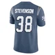 Rhamondre Stevenson ＃38 New England Patriots Limited Storm 2025 Rivalries Collection Jersey - Men's Blue