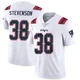 Rhamondre Stevenson ＃38 New England Patriots Limited Vapor Untouchable Jersey - Men's White