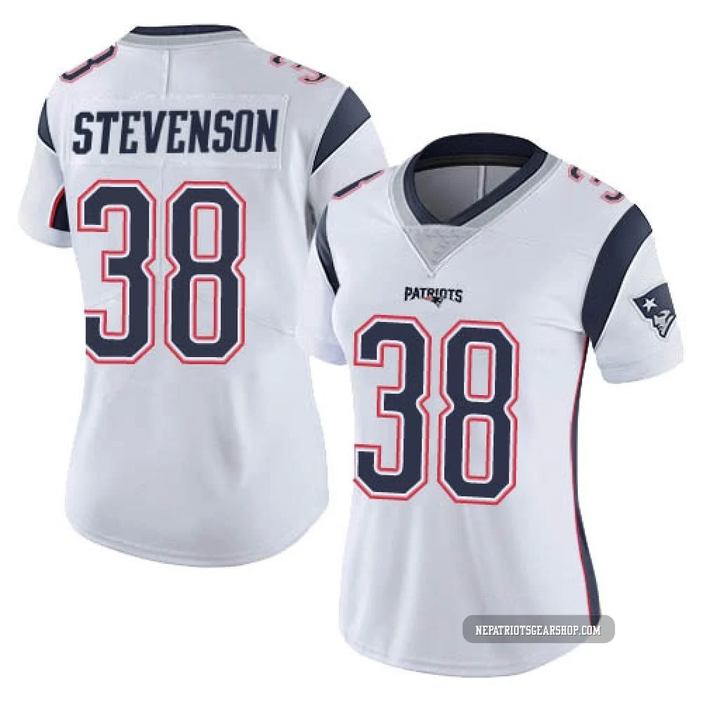 Rhamondre Stevenson ＃38 New England Patriots Limited Vapor Untouchable Jersey - Women's White