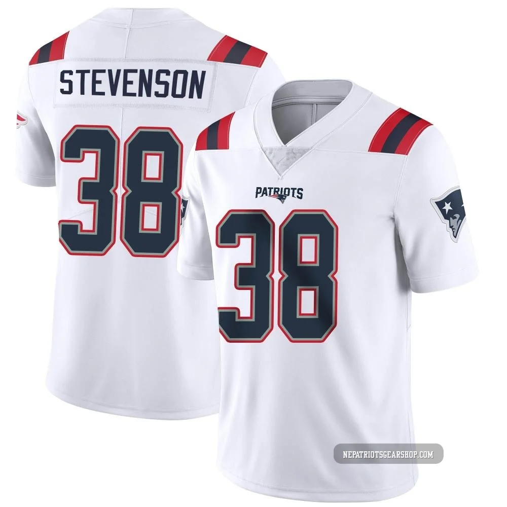 Rhamondre Stevenson ＃38 New England Patriots Limited Vapor Untouchable Jersey - Youth White