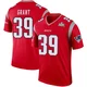 Richie Grant ＃39 New England Patriots Legend Inverted Super Bowl LX Patch Jersey - Men's Red
