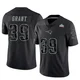 Richie Grant ＃39 New England Patriots Limited Reflective Super Bowl LX Patch Jersey - Youth Black