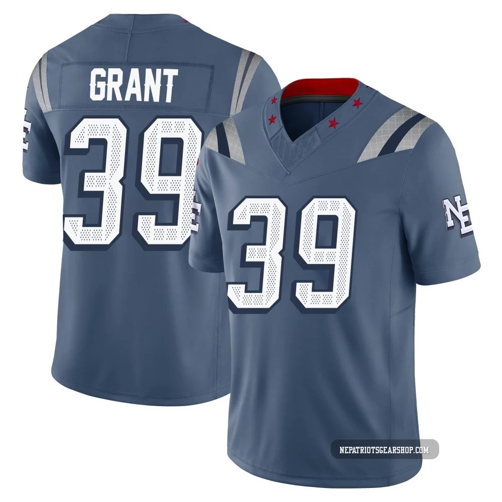 Richie Grant ＃39 New England Patriots Limited Storm 2025 Rivalries Collection Jersey - Youth Blue