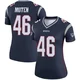 R.J. Moten ＃46 New England Patriots Legend Jersey - Women's Navy
