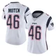 R.J. Moten ＃46 New England Patriots Limited Vapor Untouchable Jersey - Women's White