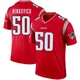 Rob Ninkovich ＃50 New England Patriots Legend Inverted Jersey - Men's Red