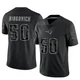 Rob Ninkovich ＃50 New England Patriots Limited Reflective Jersey - Youth Black