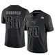 Rob Ninkovich ＃50 New England Patriots Limited Reflective Super Bowl LX Patch Jersey - Men's Black