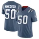 Rob Ninkovich ＃50 New England Patriots Limited Storm 2025 Rivalries Collection Jersey - Men's Blue
