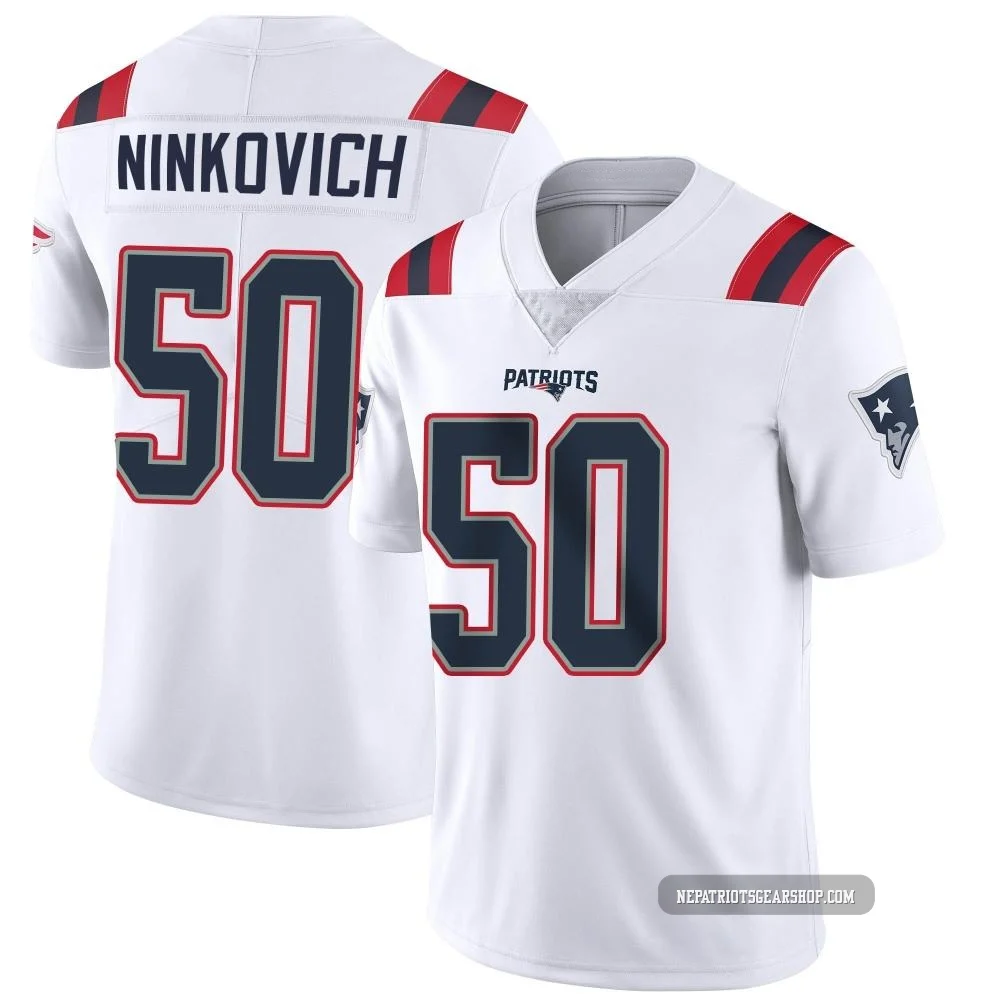 Rob Ninkovich ＃50 New England Patriots Limited Vapor Untouchable Jersey - Men's White