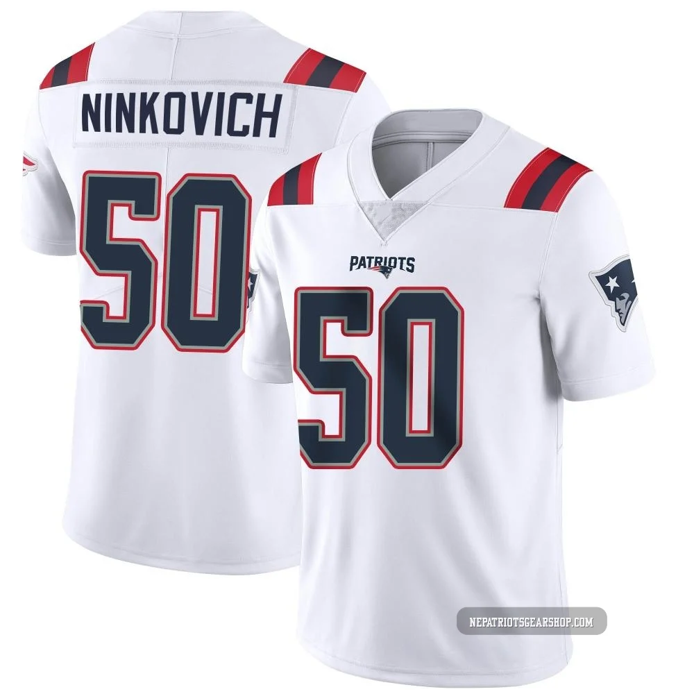 Rob Ninkovich ＃50 New England Patriots Limited Vapor Untouchable Jersey - Youth White