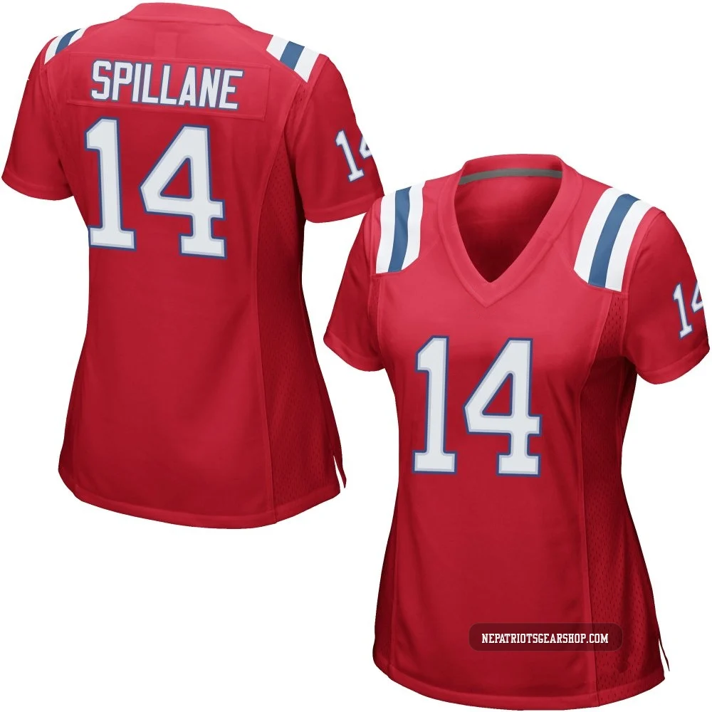 Robert Spillane ＃14 New England Patriots Game Alternate Jersey - Women's Red