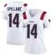 Robert Spillane ＃14 New England Patriots Game Jersey - Women's White