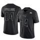 Robert Spillane ＃14 New England Patriots Limited Reflective Super Bowl LX Patch Jersey - Men's Black