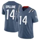 Robert Spillane ＃14 New England Patriots Limited Storm 2025 Rivalries Collection Jersey - Men's Blue