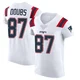 Romeo Doubs ＃87 New England Patriots Elite Vapor Untouchable Jersey - Men's White